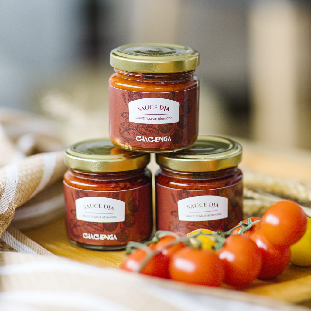 pot de sauce dja du bénin à vendre